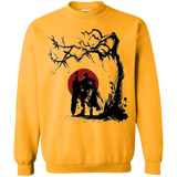 Black Swordsman under the sun Crewneck Sweatshirt