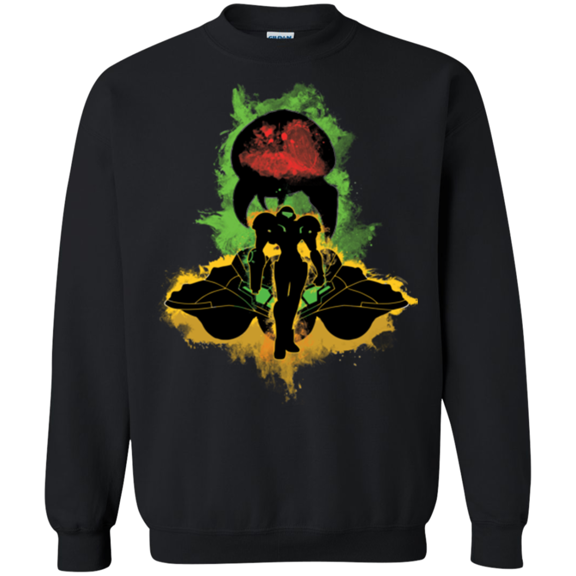 Zebes Conflict Crewneck Sweatshirt