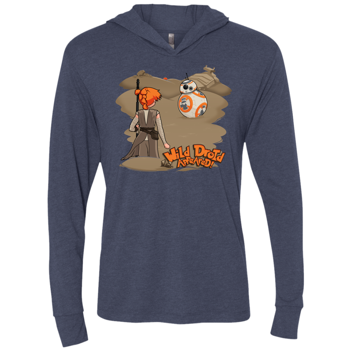 WDA Triblend Long Sleeve Hoodie Tee