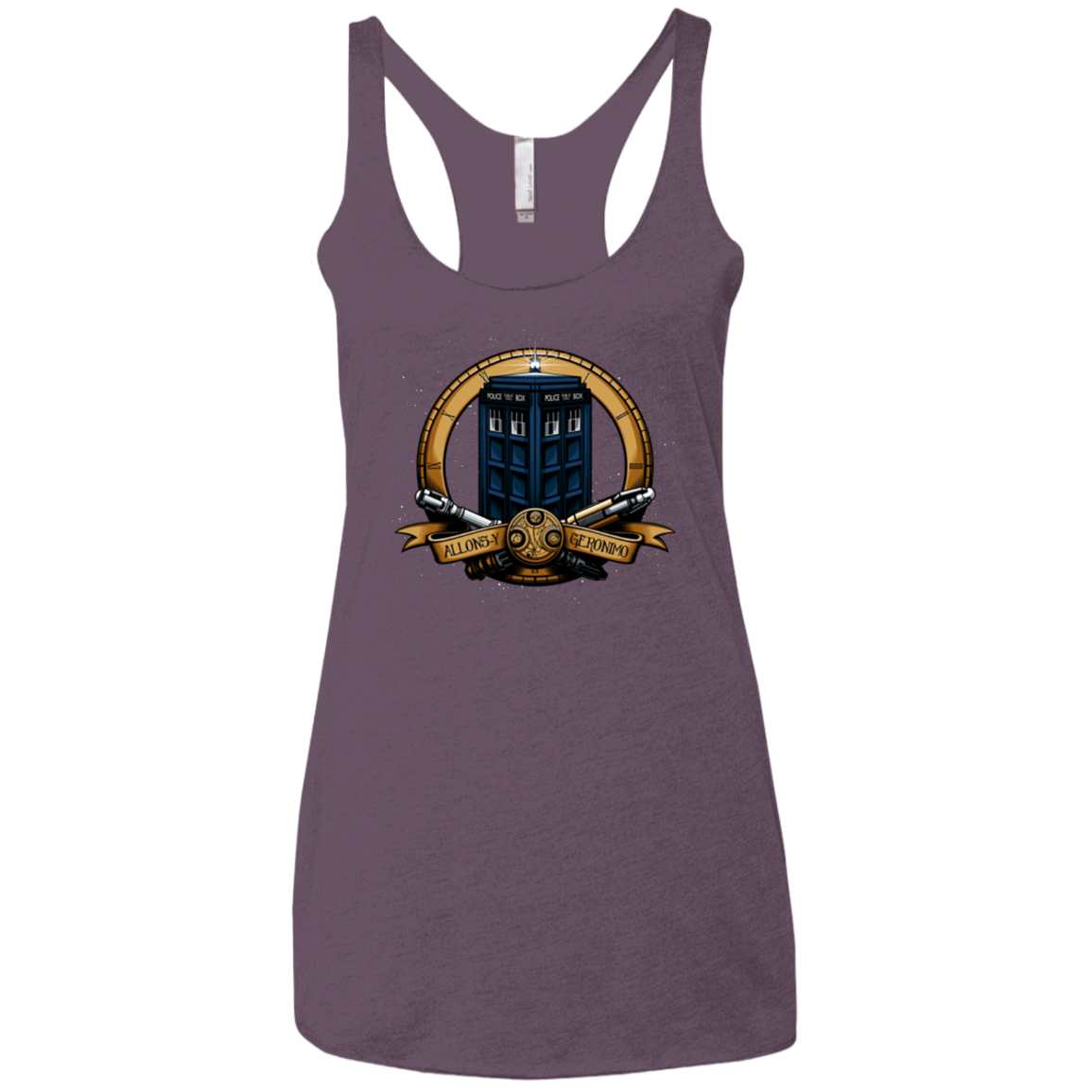 The Day of the Doctor Women's Triblend Racerback Tank