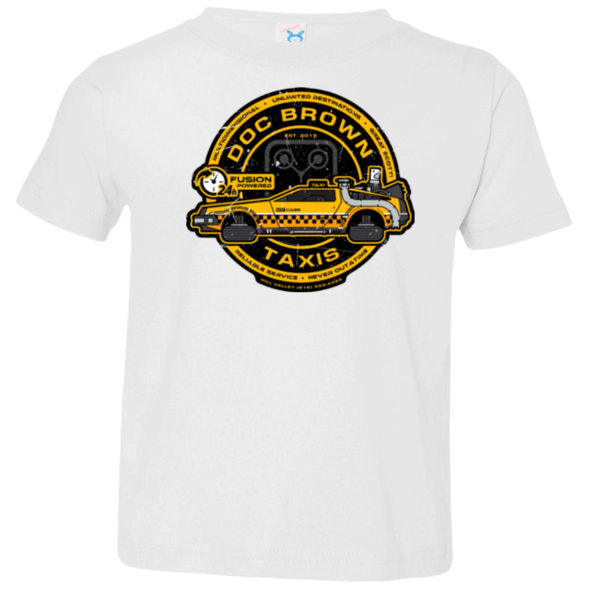 Doc Brown Taxis Toddler Premium T-Shirt