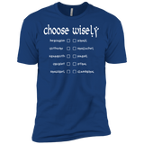 Choose wisely Men's Premium T-Shirt
