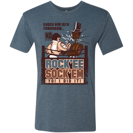 Rockee Sockem Men's Triblend T-Shirt