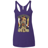 Bobateer Women's Triblend Racerback Tank