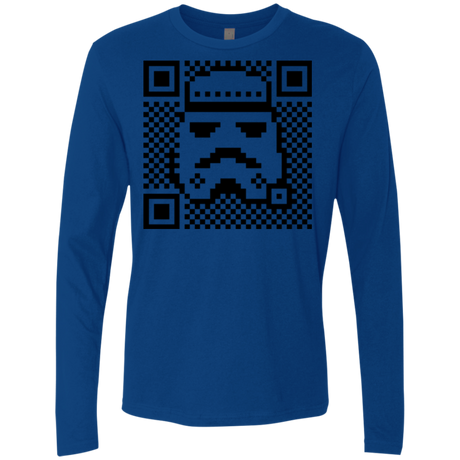 QR trooper Men's Premium Long Sleeve