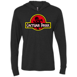 Cactuar Park Triblend Long Sleeve Hoodie Tee