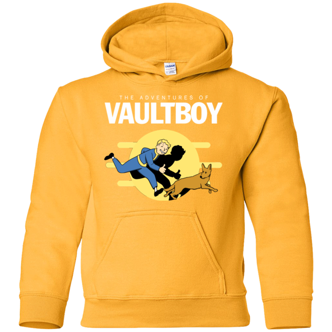 Boy and his dog Youth Hoodie