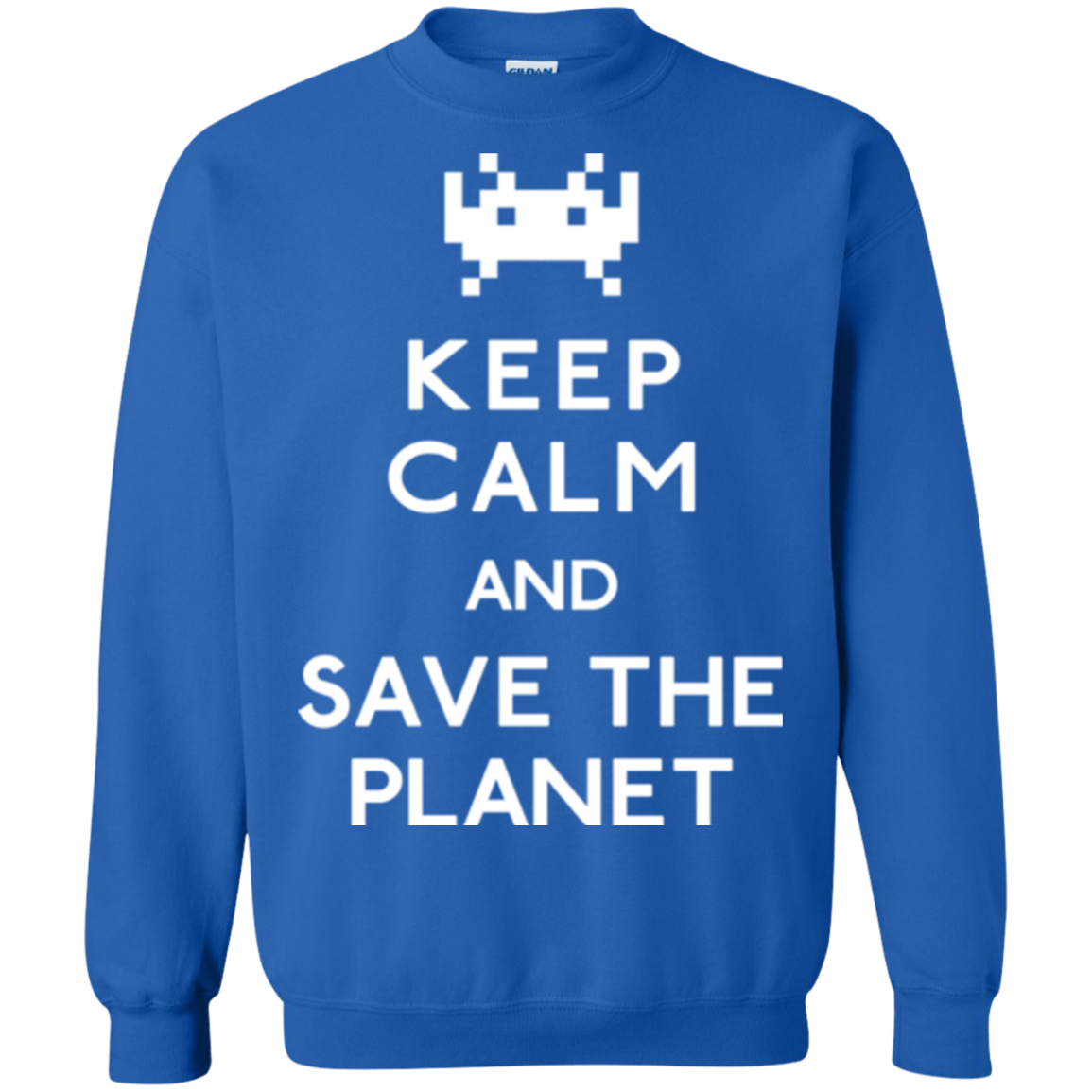 Save the planet Crewneck Sweatshirt