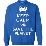 Save the planet Crewneck Sweatshirt