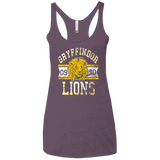 Lions Women's Triblend Racerback Tank
