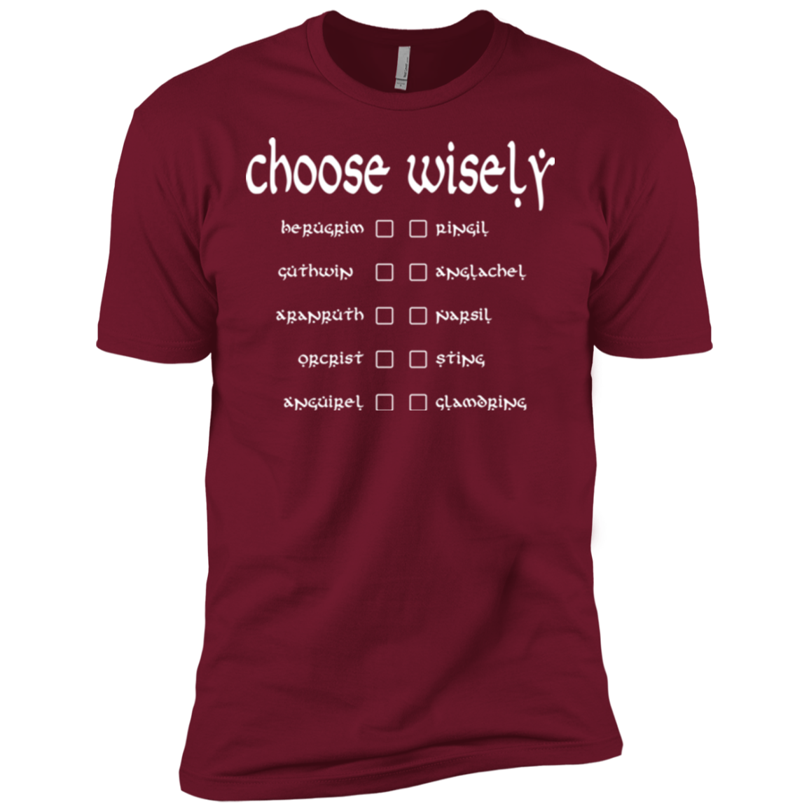 Choose wisely Men's Premium T-Shirt