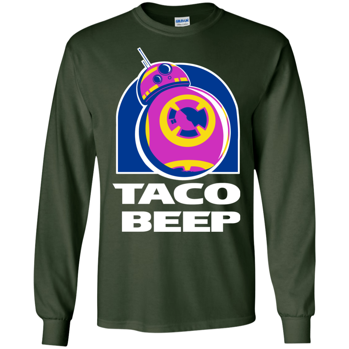 Taco Beep Men's Long Sleeve T-Shirt