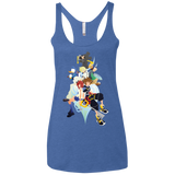 Kingdom Hearts Women's Triblend Racerback Tank