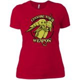 CHOOSE YOUR WEAPON Women's Premium T-Shirt