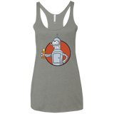 Vault bot Women's Triblend Racerback Tank