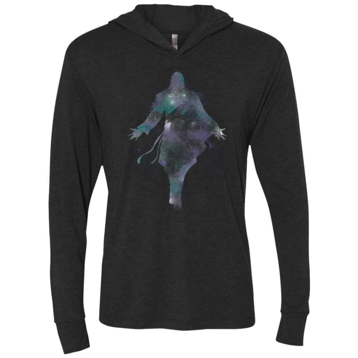 Assassin Triblend Long Sleeve Hoodie Tee
