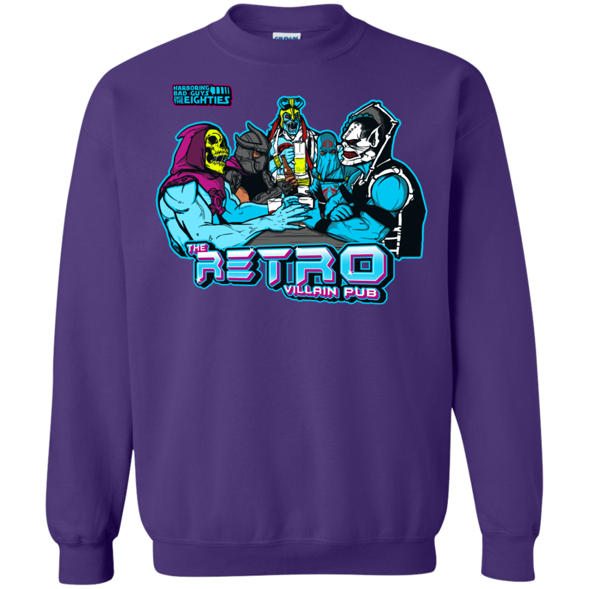 Retro Villain Pub Crewneck Sweatshirt