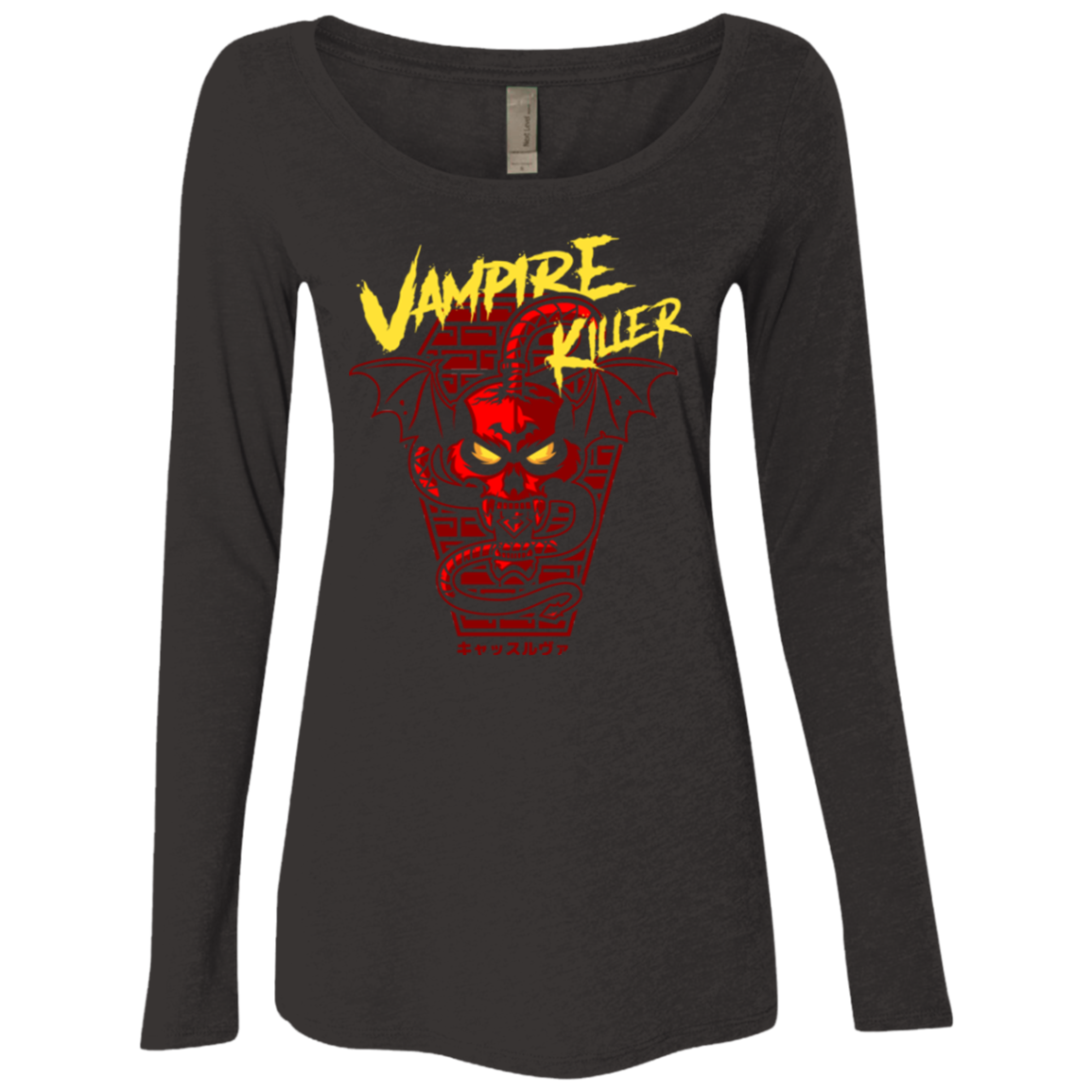 Vampire Killer Punk Women's Triblend Long Sleeve Shirt