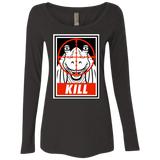 Kill Women's Triblend Long Sleeve Shirt