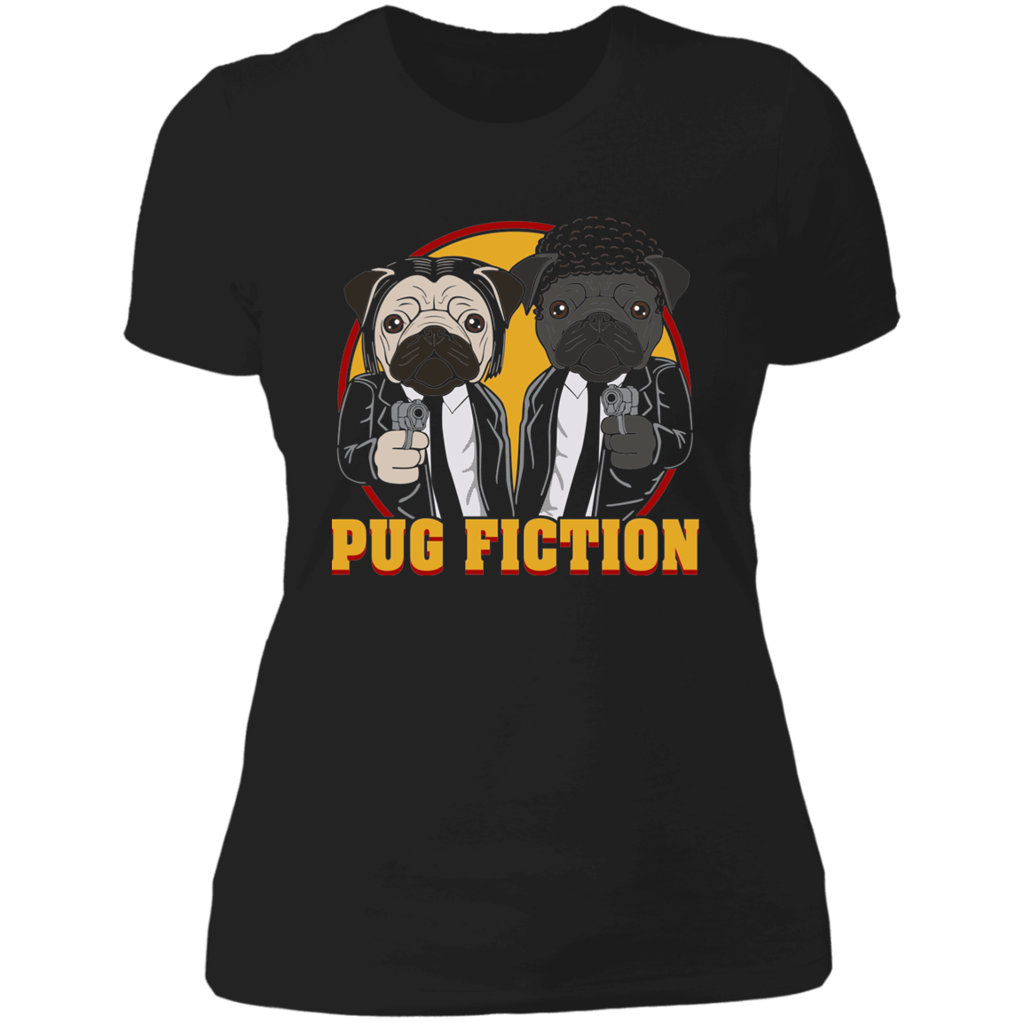 Pug Fiction Women's Premium T-Shirt