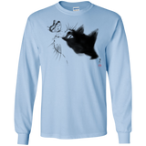 Curious Cat Men's Long Sleeve T-Shirt