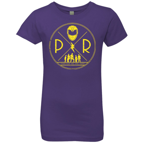 Yellow Power Girls Premium T-Shirt