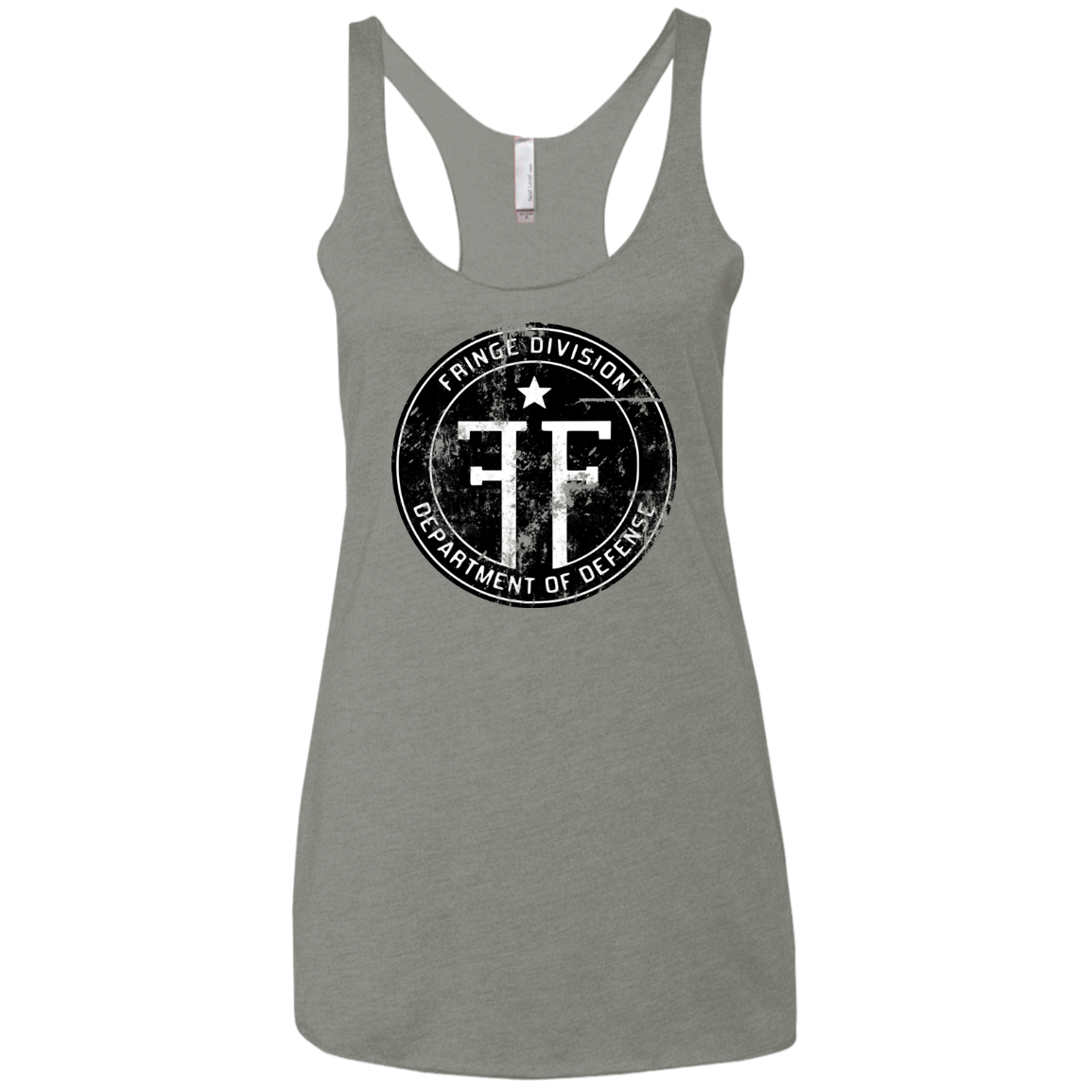 Fringe Logo Vintage Women's Triblend Racerback Tank