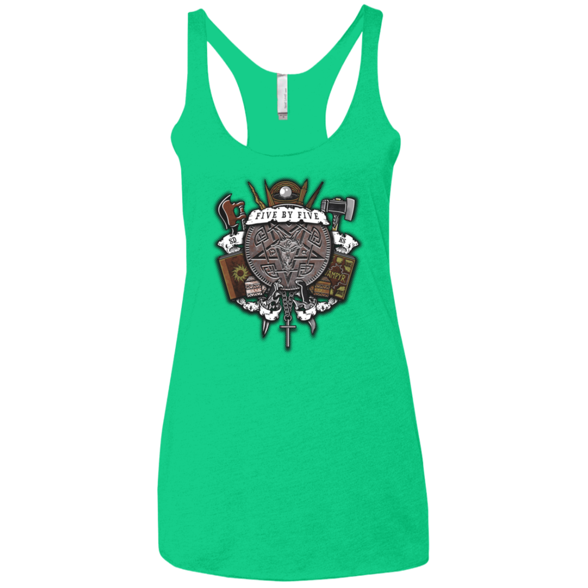 Sunnydale Slaying Women's Triblend Racerback Tank