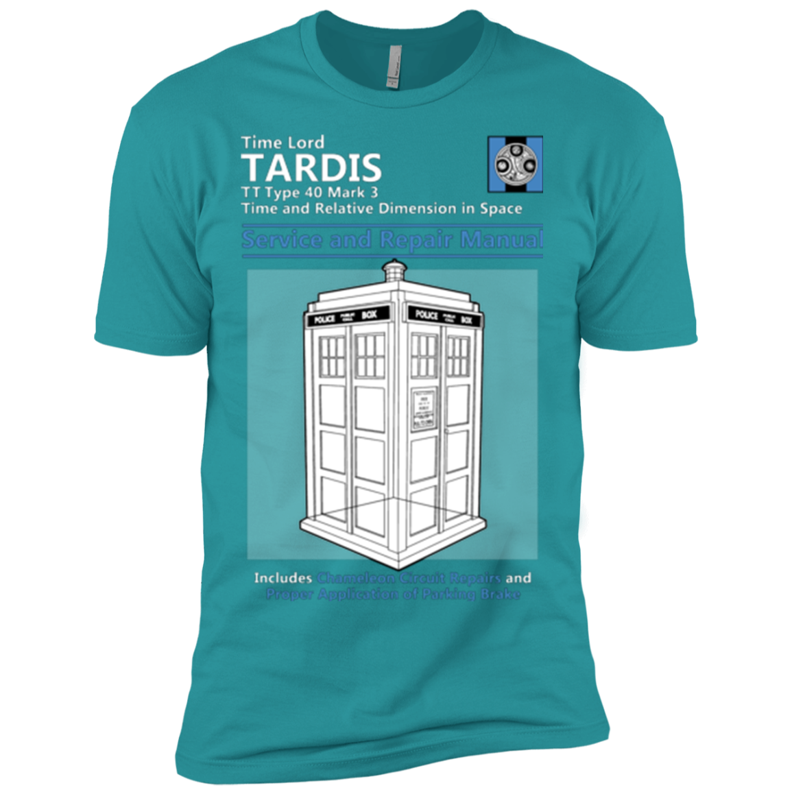 TARDIS SERVICE AND REPAIR MANUAL Men's Premium T-Shirt