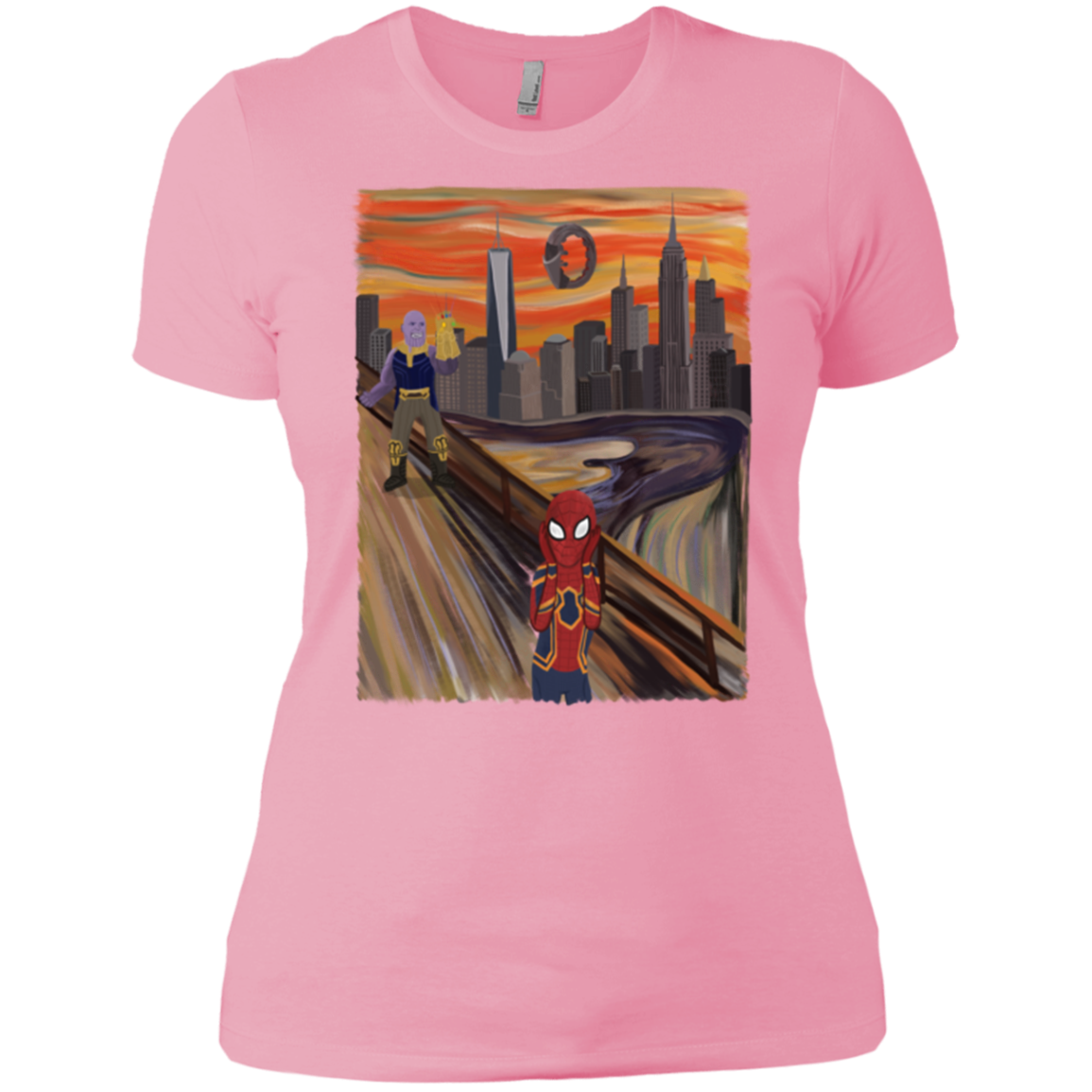 Spider Scream Women's Premium T-Shirt