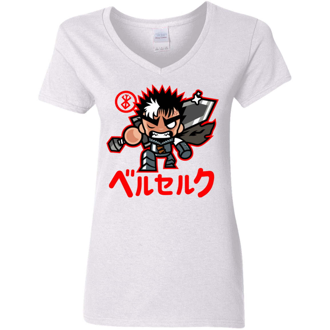 ChibiGuts Women's V-Neck T-Shirt