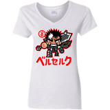 ChibiGuts Women's V-Neck T-Shirt