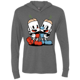 Butthead Triblend Long Sleeve Hoodie Tee