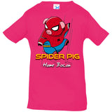 Spider Pig Build Line Infant Premium T-Shirt