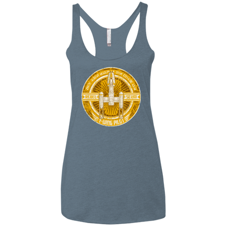 Y-Wing Scum Women's Triblend Racerback Tank