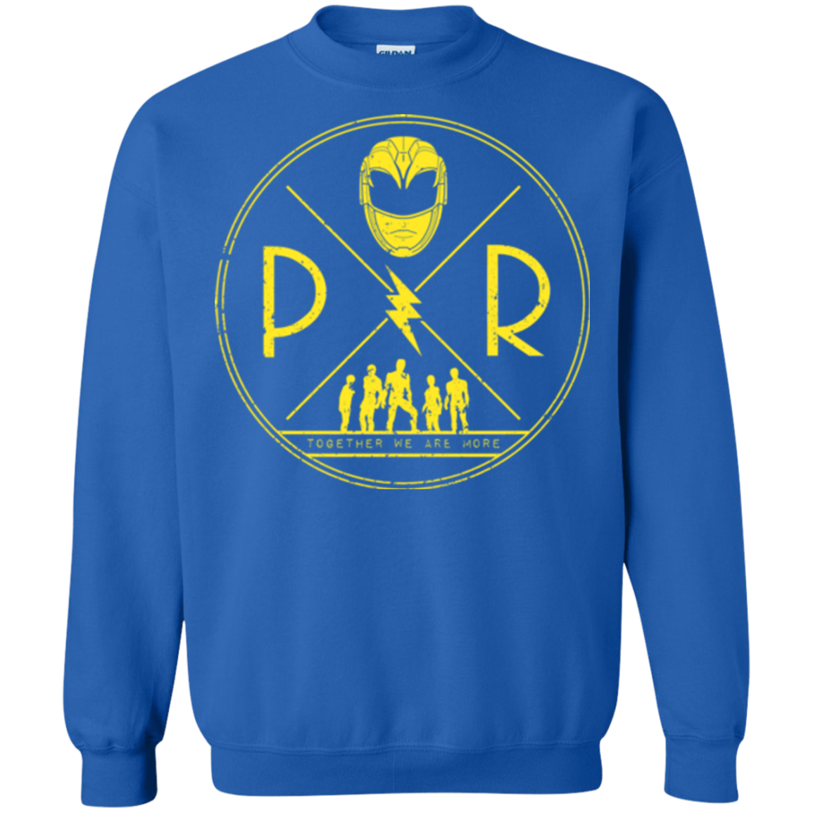 Yellow Power Crewneck Sweatshirt