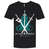 Sword Art Men's Premium V-Neck