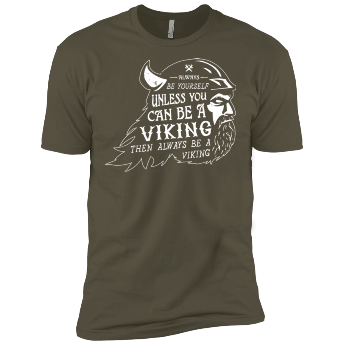Always Be a Viking Men's Premium T-Shirt