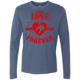 True Love Forever Thunder Men's Premium Long Sleeve