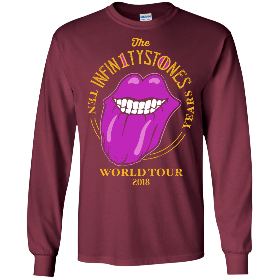 Stones World Tour Men's Long Sleeve T-Shirt