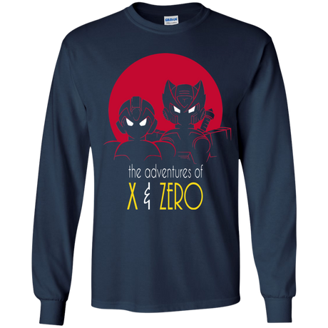 Adventures of X & Zero Youth Long Sleeve T-Shirt