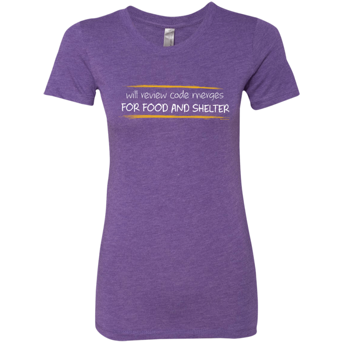 Reviewing Code For Food And Shelter Women's Triblend T-Shirt