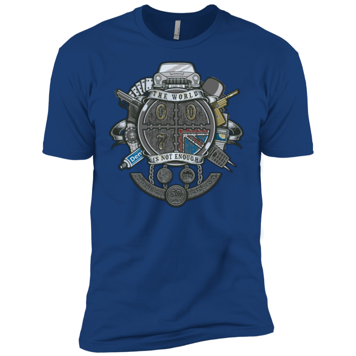 British Spy Crest Men's Premium T-Shirt