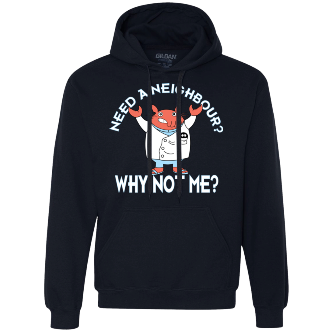 Why not me Premium Fleece Hoodie