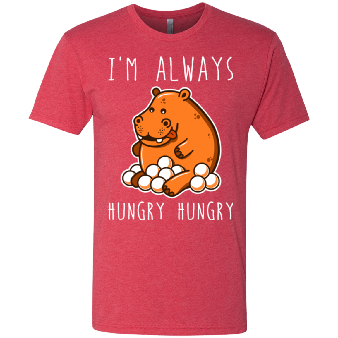 Hungry Hungry Men's Triblend T-Shirt