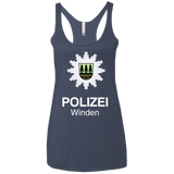 Winden Polizei Women's Triblend Racerback Tank
