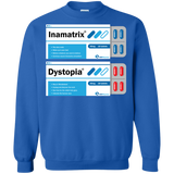 Red or Blue Crewneck Sweatshirt