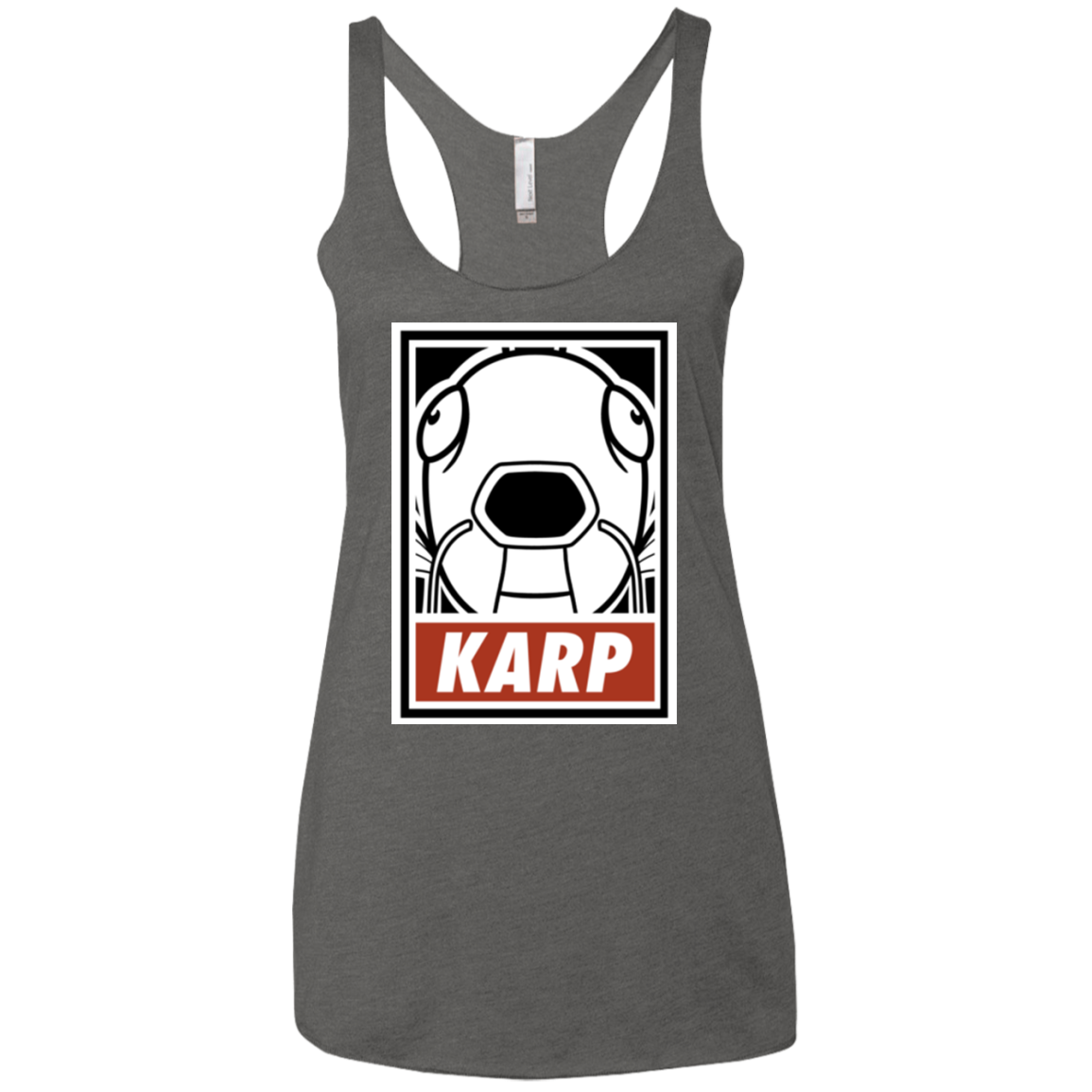 Obey Karp Women's Triblend Racerback Tank