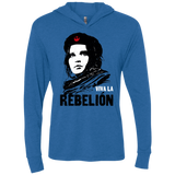 Viva la Rebelion Triblend Long Sleeve Hoodie Tee