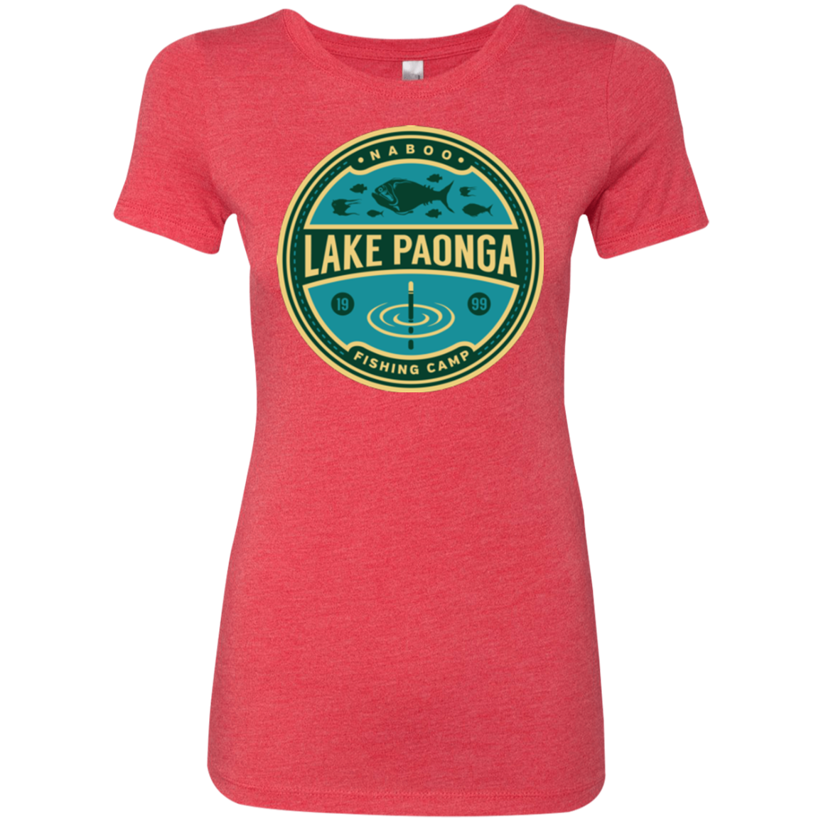 Lake Paonga Fishing Camp Women's Triblend T-Shirt